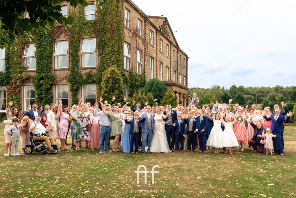 Group photograph at Waterton Park Hotel, Wakefield