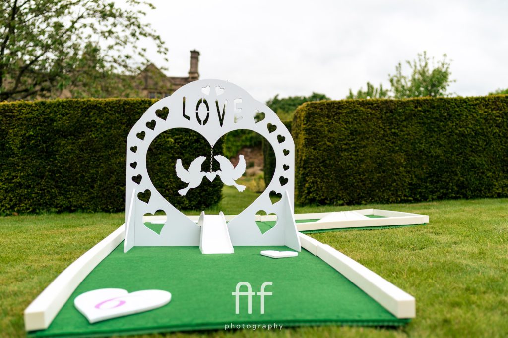Garden games at Pendrell Hall, an exclusive country house wedding venue